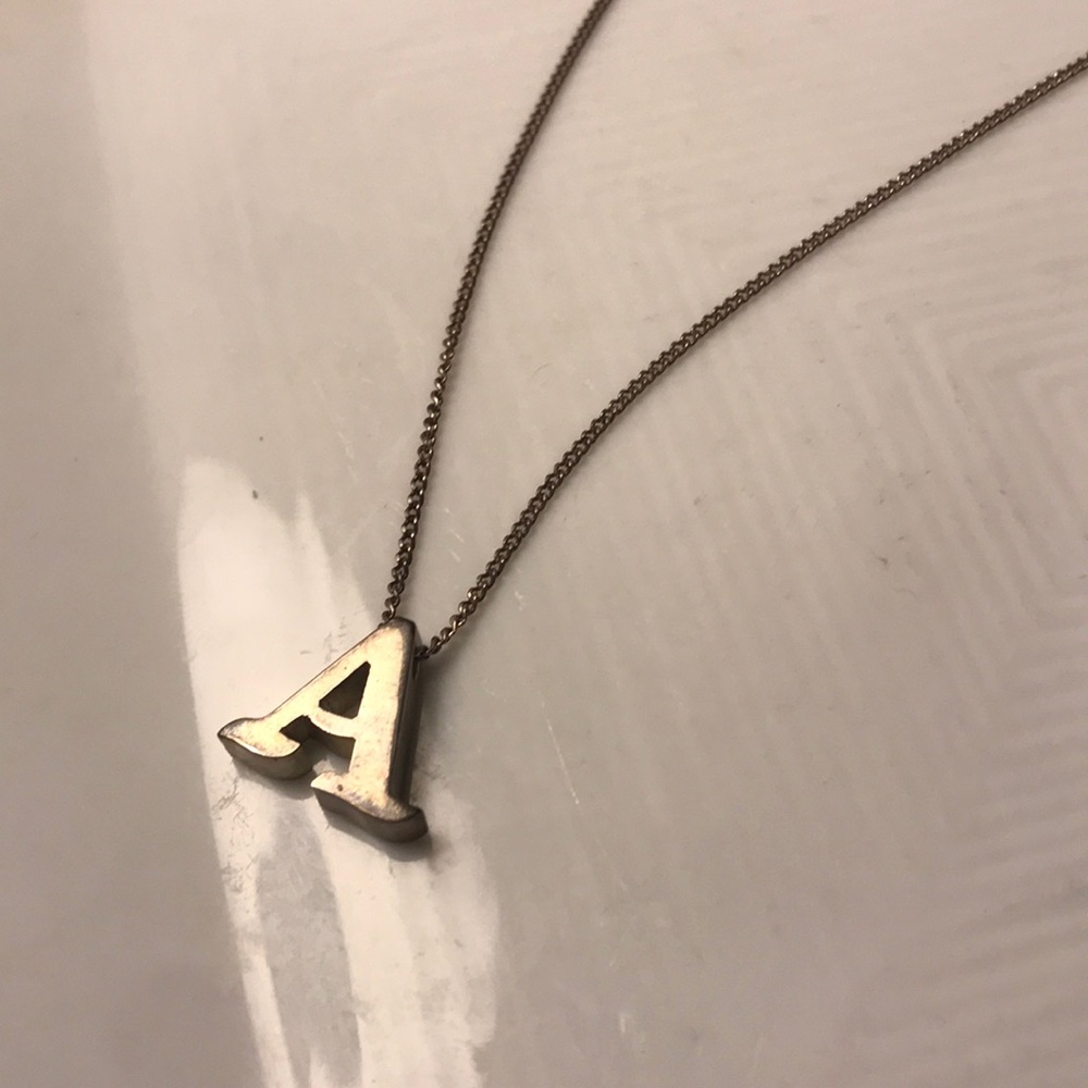 A initial pendant on chain